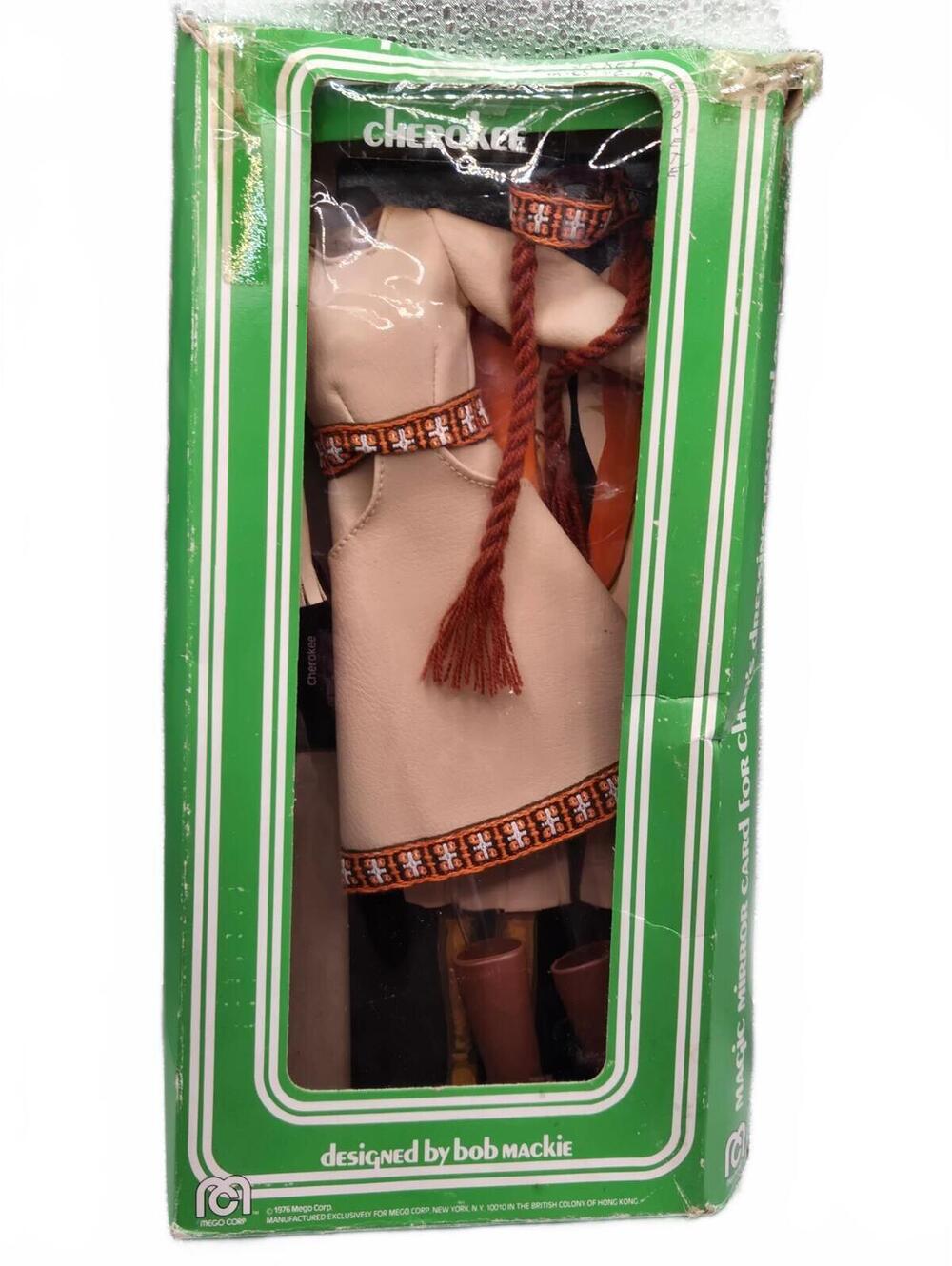 Cherokee VTG Mego Cher Doll outfit Designed by Bob Mackie in Original Box